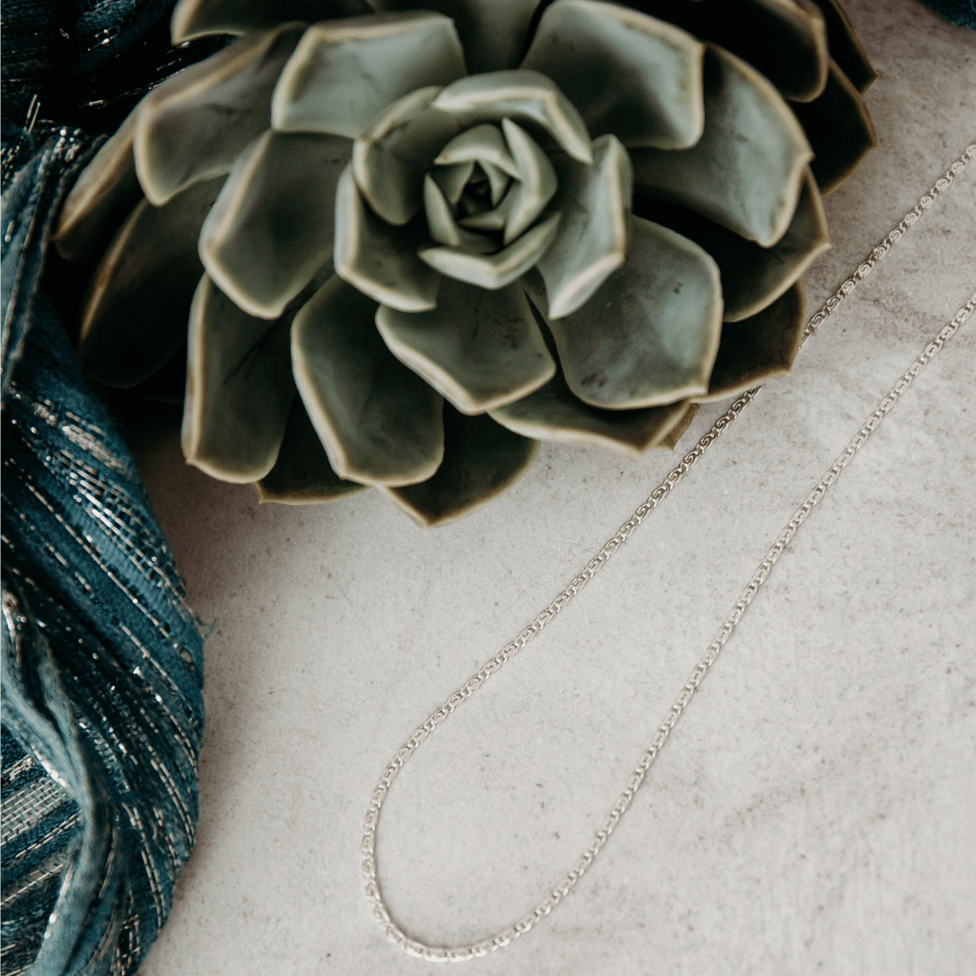 Sterling Silver Snail Chain