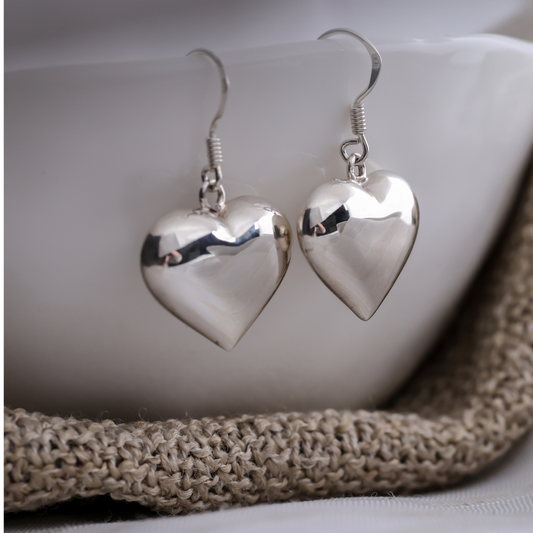 Sterling Silver Heart on Hook